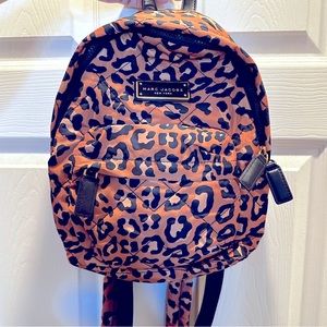 Marc Jacobs Quilted Nylon Leopard Mini Backpack 🐆 🎒